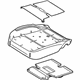 Ford DM5Z-58632A22-H Seat Cushion Pad, Front Passenger Side