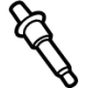 Ford -W719583-S900 Catalytic Converter Stud, Passenger Side