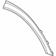 Ford LB5Z-7829038-AA Wheel Opening Molding, Rear Passenger Side