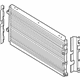Ford FR3Z-19712-C Condenser, Front