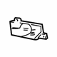 Ford YW4Z-5421818-AA Handle, Inside, Passenger Side