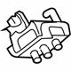 Ford 6L2Z-6031-BA Motor Mount, Driver Side