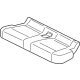 Ford KC3Z-2663805-AB Cover Assembly - Rear Seat Cushion, Driver Side