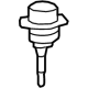 Ford MB3Z-3050-A Upper Ball Joint, Front