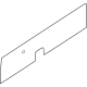 Ford ML3Z-6775-R Center Shield