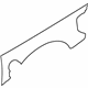 Ford AL3Z-9920000-AA Decal, Rear Passenger Side