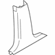 Ford 7T4Z-7824356-AB Lower Center Pillar Trim, Camel, Passenger Side