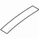 Ford DR3Z-6320000-AAN Hood Stripe, Black, Center