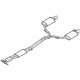Ford DE9Z-5230-B Muffler & Pipe