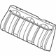Ford 9L3Z-1863841-A Seat Cushion Pad, Rear Driver Side