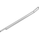 Ford NZ6Z-6025554-A Belt Molding, Rear Passenger Side