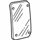 Ford XC2Z-1525722-AA Door Glass, Green, Rear Center Passenger Side