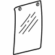 Ford XC2Z-1525722-BA Front Glass, Green, Center Passenger Side