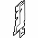 Ford AC2Z-8310-A Side Baffle, Front Passenger Side