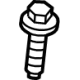 Ford -W718599-S439 Mount Bracket Screw