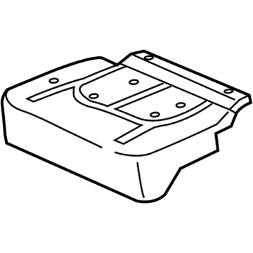 Lincoln JL7Z-7863840-B Pad - Rear Seat Cushion