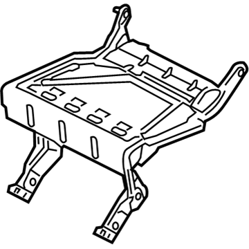 JL1Z-9663160-B Ford Frame And Spring - Rear Seat Cushion Illustration 1 of 1