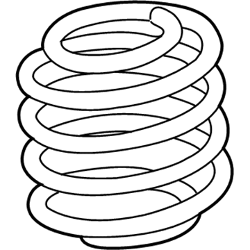 Ford JS7Z-5310-B Spring - Front