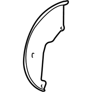 Ford Ranger Backing Plate - F87Z-2K004-DA