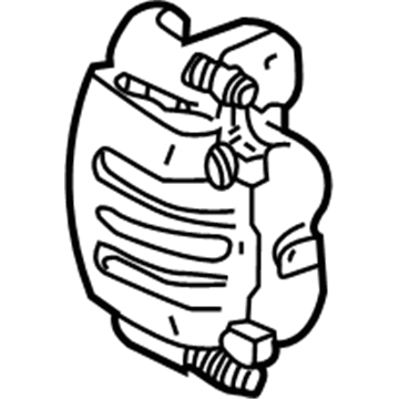 Ford XL2Z-2B120-BA Caliper With Pads