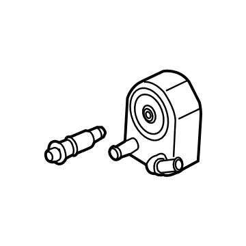 Ford HX7Z-6B856-A Oil Cooler Assembly