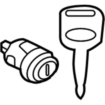 Mercury 8E5Z-5421991-B Cylinder Assembly - Lock
