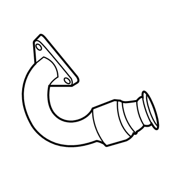 Ford PC3Z-9G437-A Pipe - Exhaust