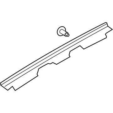 Ford CJ5Z-7843720-B Weatherstrip - Luggage Compartment