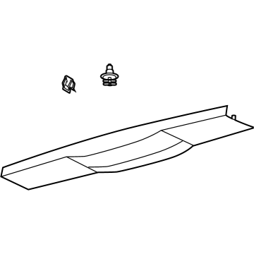 Ford SL1Z-40424B36-AA Upper Molding