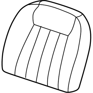 Lincoln 2C6Z-16600W40-AAA Cover - Rear Seat Heel