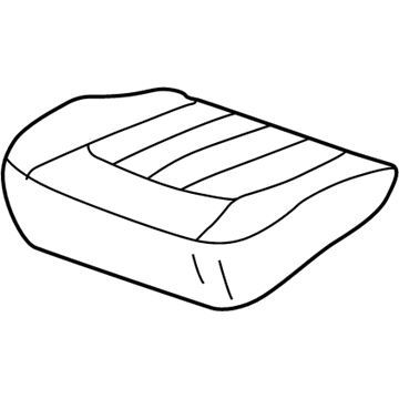 Lincoln 2C6Z-1663805-AAA Cover Assembly - Rear Seat