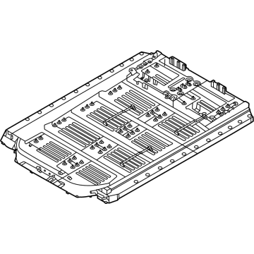 Ford LJ9Z-10732-D Tray Assembly - Battery - Less Support