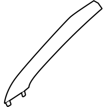 Ford NZ6Z-2603598-AC Moulding - Windshield
