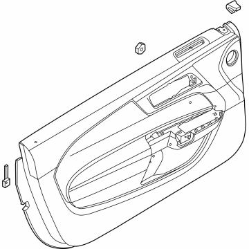 Ford PR3Z-6323942-AA Trim Assembly - Front Door