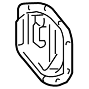 Lincoln 7E5Z-4033-A Cover - Rear Axle Housing