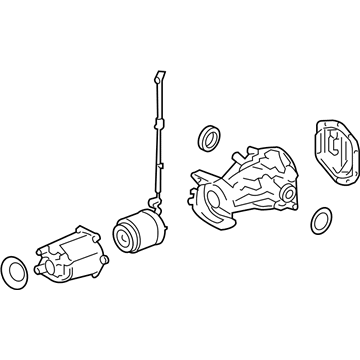 Ford 9G1Z-4000-A Axle Assembly - Rear
