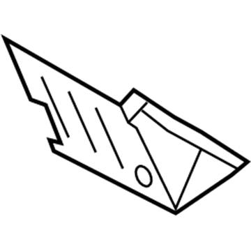 Ford 8C3Z-25000L06-A Reinforcement