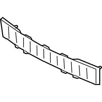Lincoln 5L7Z-17D635-AAC Grille - Bumper