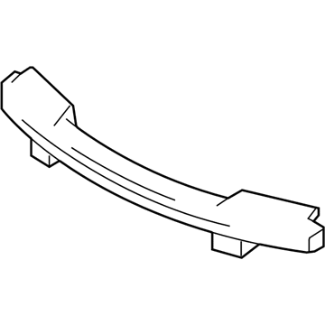 Lincoln 5L7Z-17C882-AA Isolator Assembly - Bumper Bar