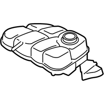Lincoln EJ7Z-8A080-B Tank Assembly - Radiator Overflow