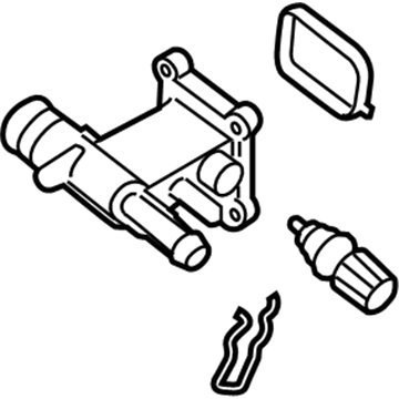 Lincoln CJ5Z-8K556-A Adaptor - Water Outlet Connection
