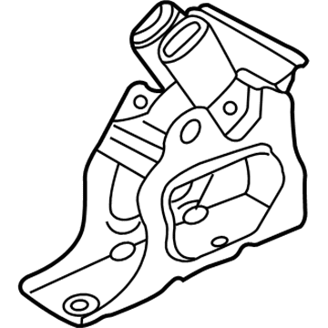 Ford 1L2Z-7860045-AAC Buckle Assembly - Seat Belt