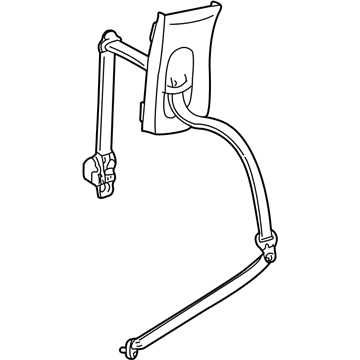 Ford 7L2Z-78611B69-AF Seat Belt Assembly