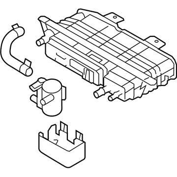 Lincoln AE5Z-9D653-G Cannister - Fuel Vapour Storage