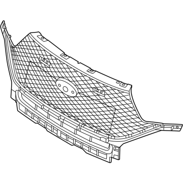 Ford LB5Z-8200-FC Grille Assembly - Radiator