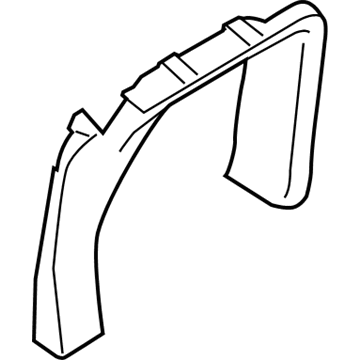 Ford EK4Z-6125561-AA Moulding - Rear Window