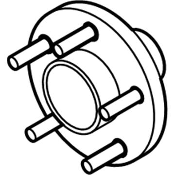 Ford GV6Z-1104-A Hub Assembly - Wheel