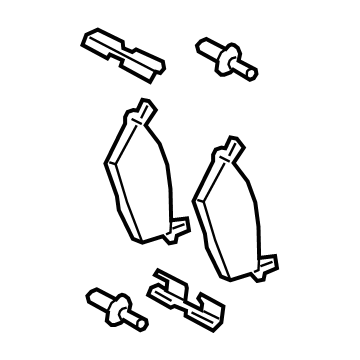 Lincoln RL1Z-2200-A Brake Pads