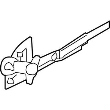 Ford 8C3Z-2523200-B Regulator - Window - Less Motor