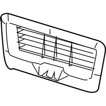 Mercury 3F2Z-17434A20-AA Bracket - License Plate
